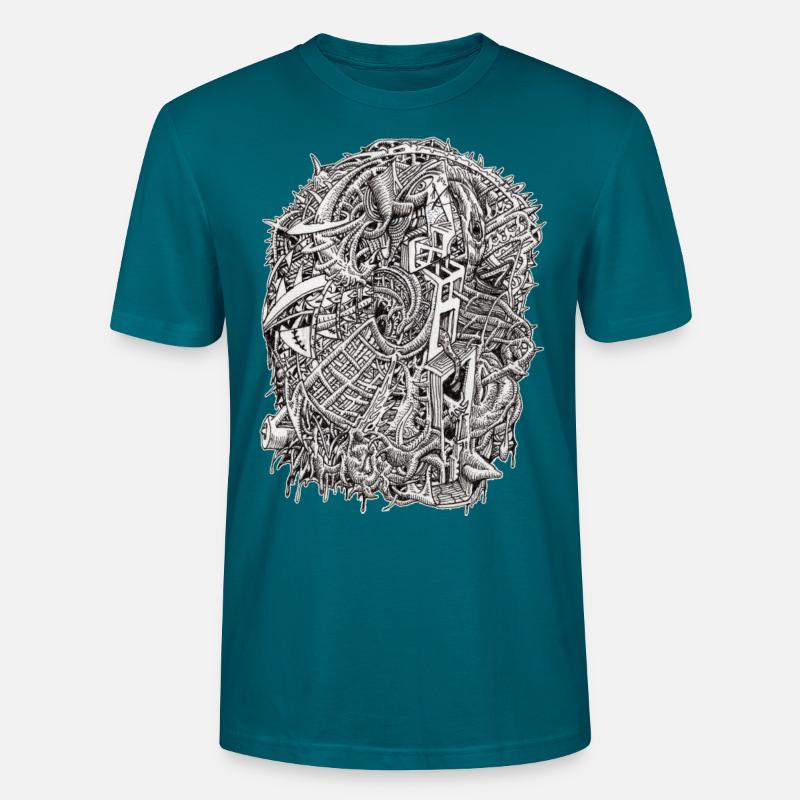 Weirdhead par Brian Benson T-shirt bio CRAFTER Stanley Stella Unisexe