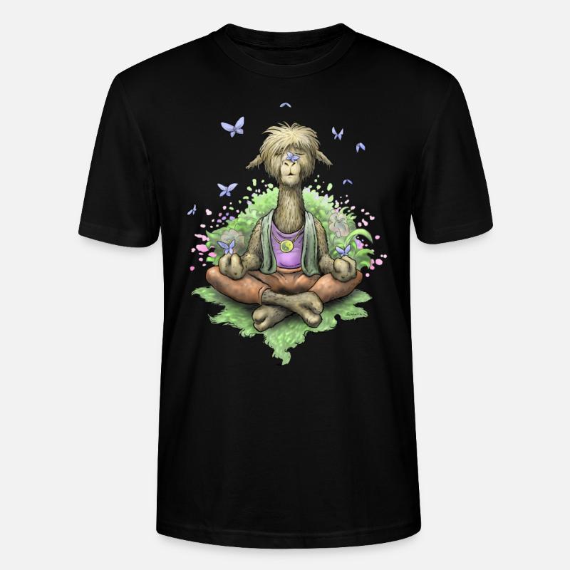 Lamaste - Stanley/Stella Unisex Bio-T-Shirt CRAFTER - Schwarz