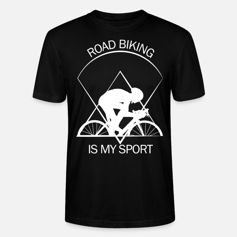 Rennrad - Stanley/Stella Unisex Bio-T-Shirt CRAFTER - Schwarz