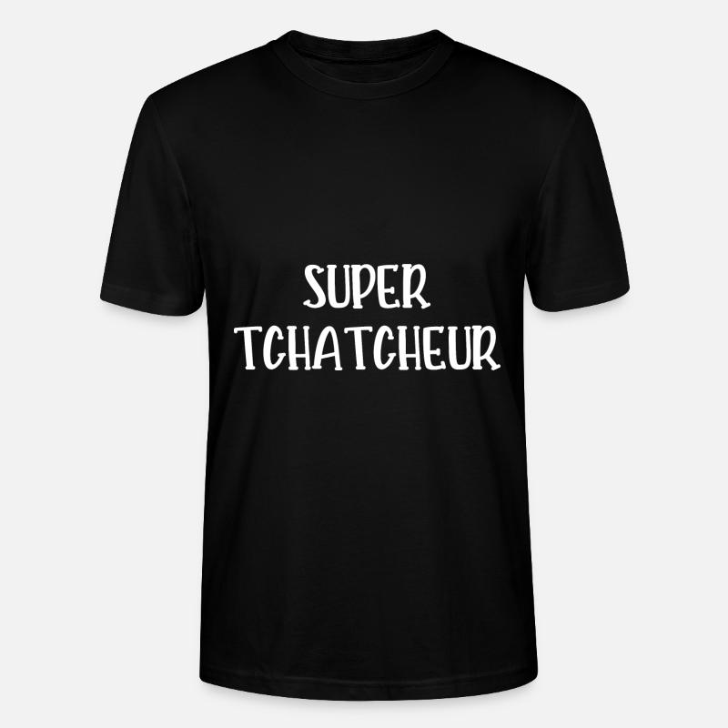 super tchatcheur - T-shirt bio CRAFTER Stanley Stella Unisexe - noir