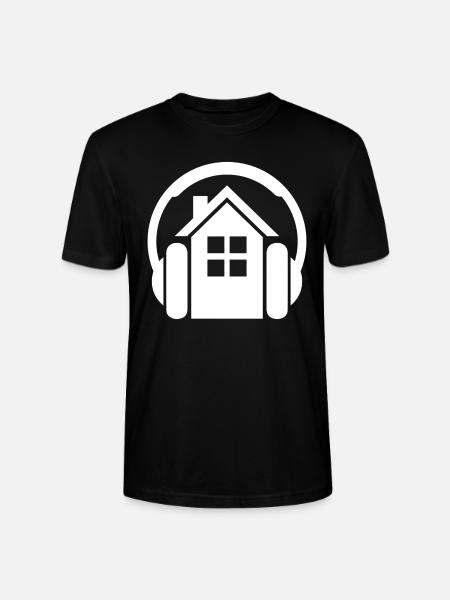 House - Stanley/Stella Unisex Bio-T-Shirt CRAFTER - Schwarz
