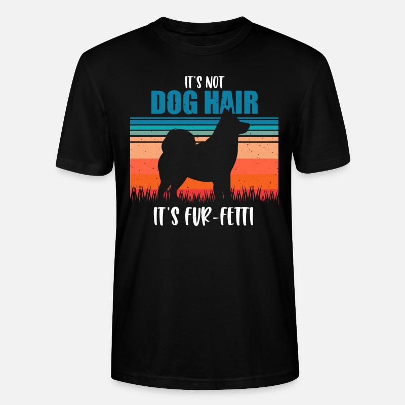 Chien Malamute d’Alaska - T-shirt bio CRAFTER Stanley Stella Unisexe - noir