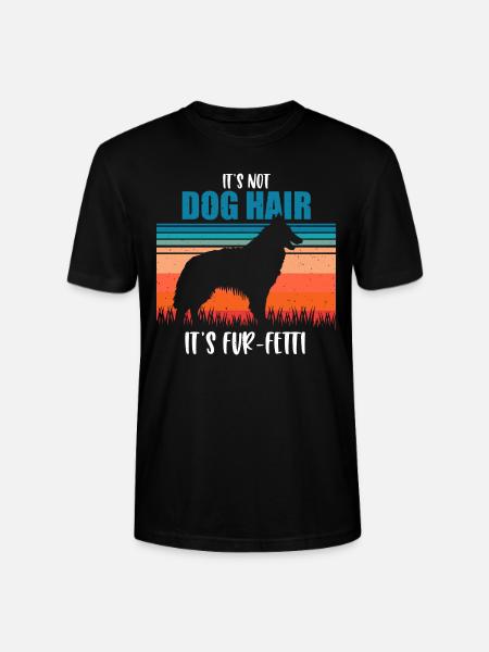 Belgian Tervuren - Stanley/Stella CRAFTER Unisex Organic T-Shirt - black