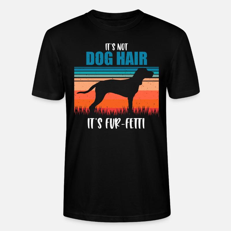 Bluetick Coonhound Chien - T-shirt bio CRAFTER Stanley Stella Unisexe - noir
