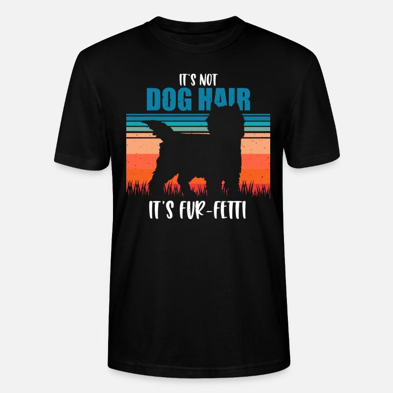 Cairn Terrier - Stanley/Stella Unisex Bio-T-Shirt CRAFTER - Schwarz
