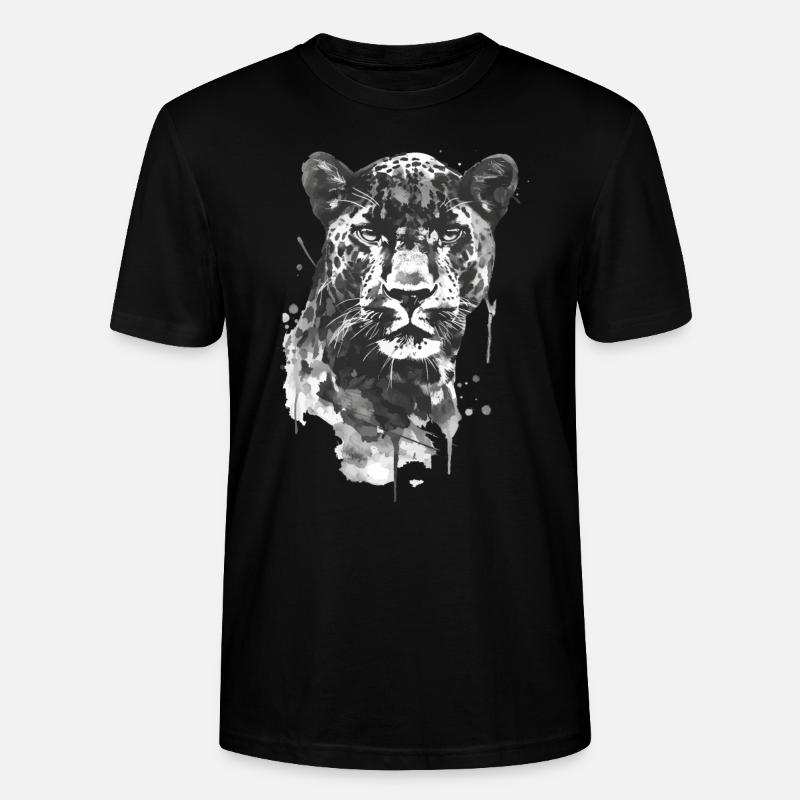Panther - Stanley/Stella Unisex Bio-T-Shirt CRAFTER - Schwarz