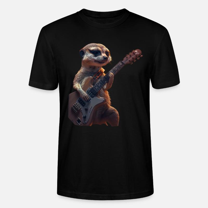 Suricate - T-shirt bio CRAFTER Stanley Stella Unisexe - noir