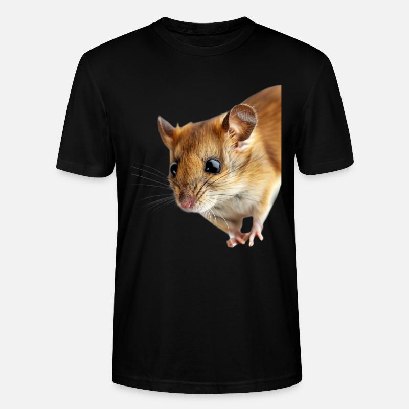 Siebenschläfer - Stanley/Stella Unisex Bio-T-Shirt CRAFTER - Schwarz