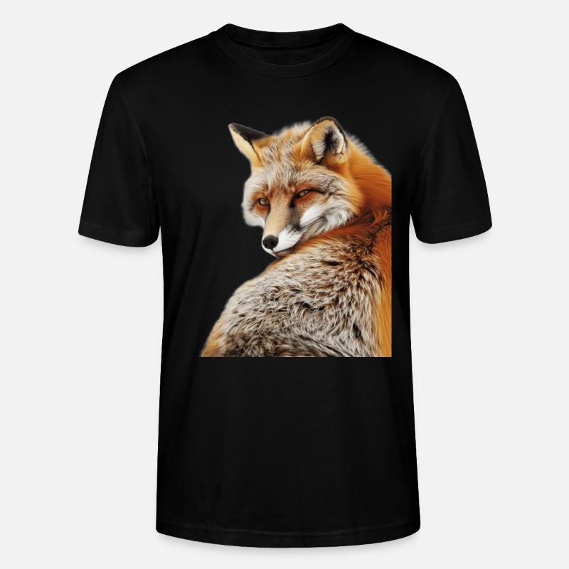 Fuchs - Stanley/Stella Unisex Bio-T-Shirt CRAFTER - Schwarz