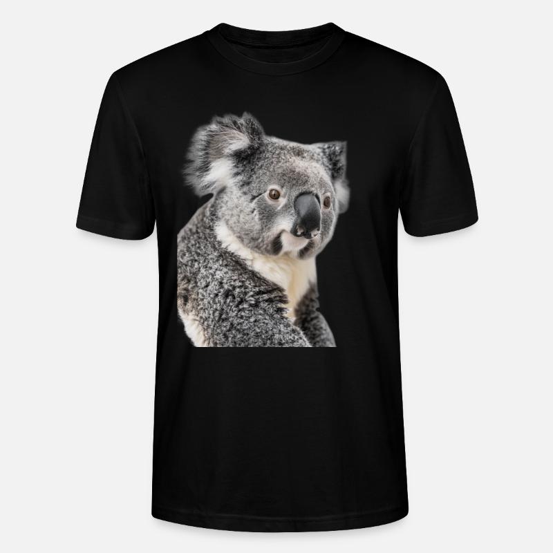 Koala - T-shirt bio CRAFTER Stanley Stella Unisexe - noir