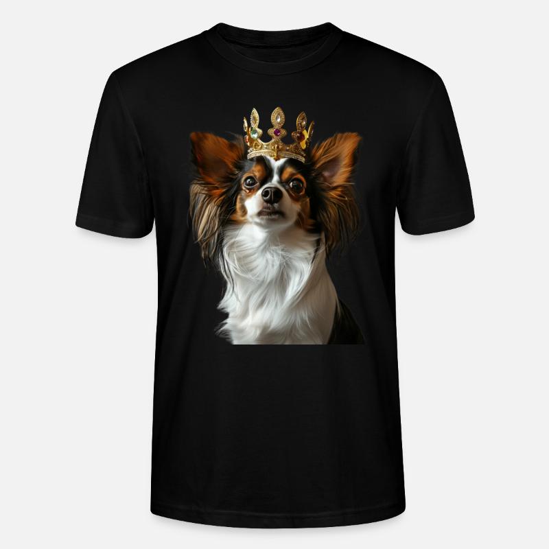 Schmetterling - Stanley/Stella Unisex Bio-T-Shirt CRAFTER - Schwarz