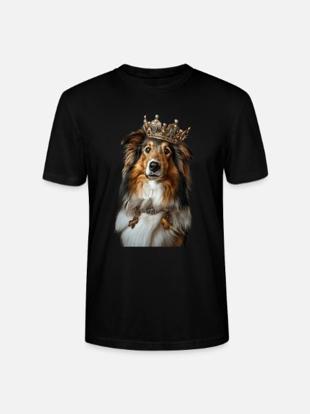 Shetland Sheepdog - Stanley/Stella Unisex Bio-T-Shirt CRAFTER - Schwarz