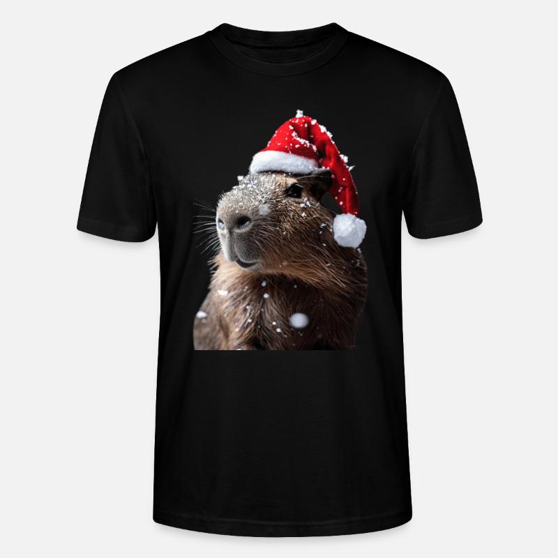 Capybara - T-shirt bio CRAFTER Stanley Stella Unisexe - noir