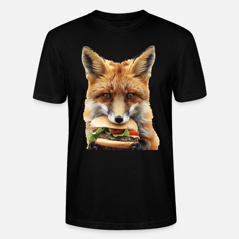 Fuchs - Stanley/Stella Unisex Bio-T-Shirt CRAFTER - Schwarz