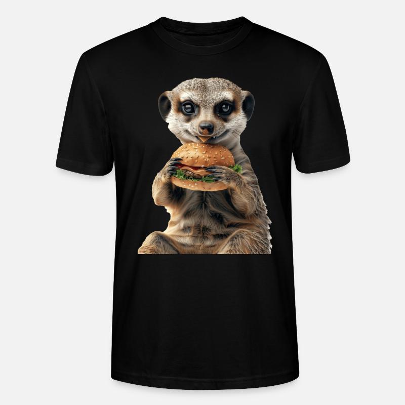 Suricate - T-shirt bio CRAFTER Stanley Stella Unisexe - noir