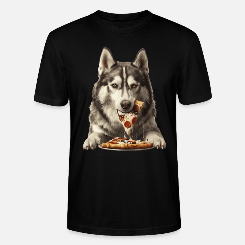Alaskan Malasmute - Stanley/Stella Unisex Bio-T-Shirt CRAFTER - Schwarz