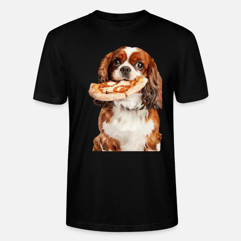 Cavalier King Spaniel - T-shirt bio CRAFTER Stanley Stella Unisexe - noir
