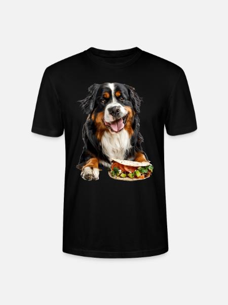 Bernese Mountain Dog - Stanley/Stella Unisex Bio-T-Shirt CRAFTER - Schwarz