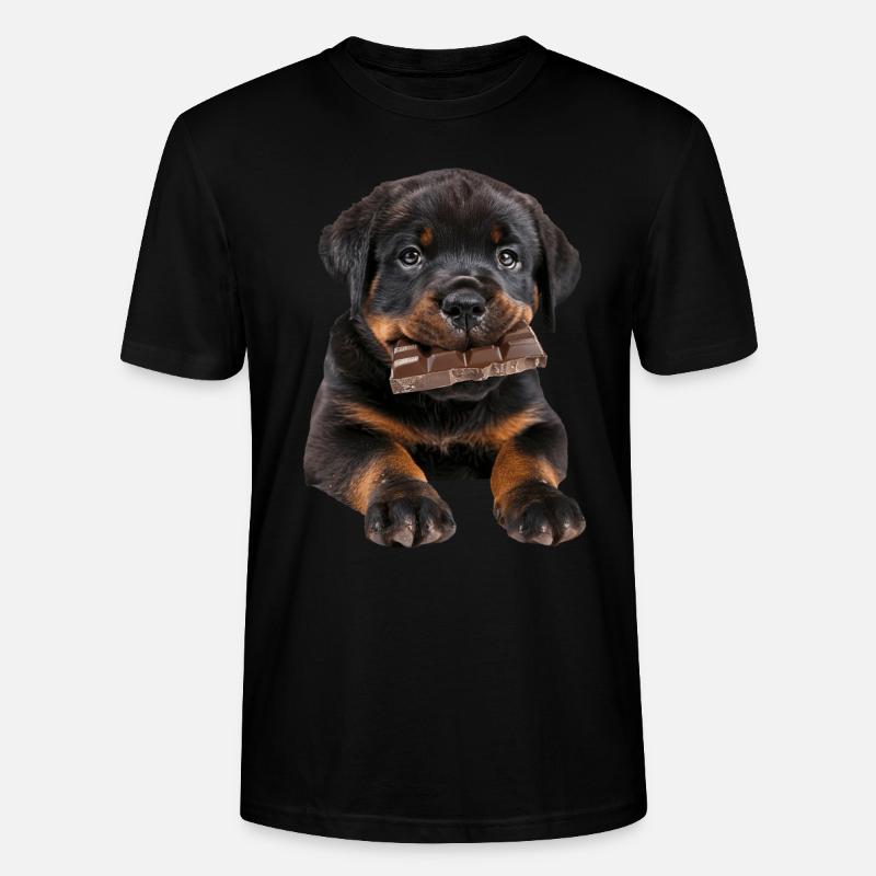 Rottweiler - Stanley/Stella Unisex Bio-T-Shirt CRAFTER - Schwarz