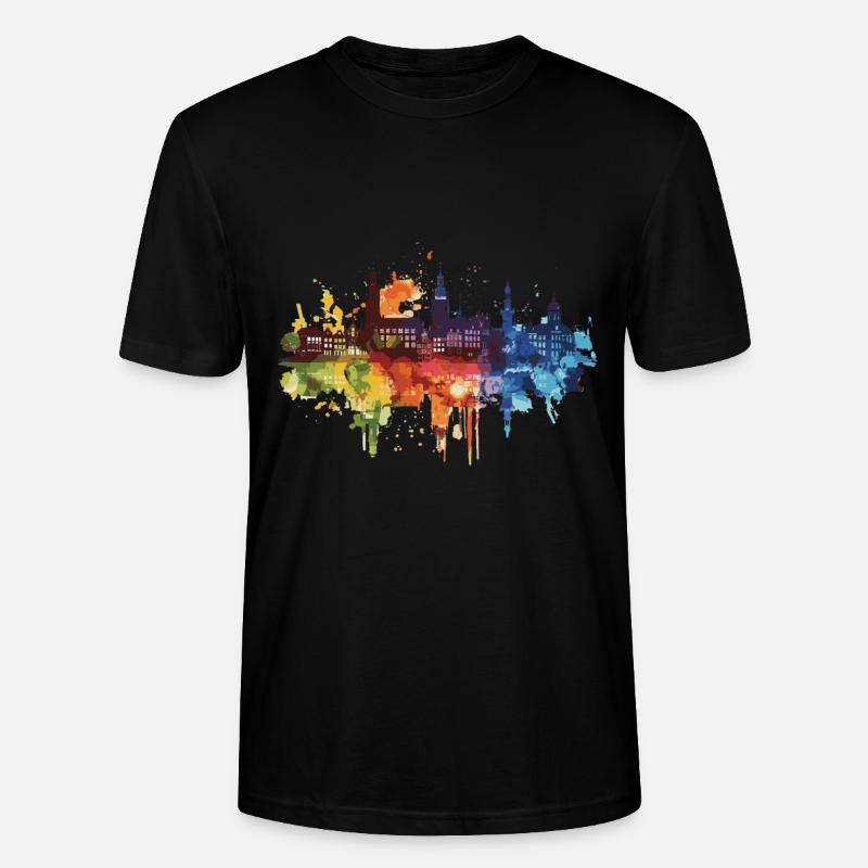 Velsen - T-shirt bio CRAFTER Stanley Stella Unisexe - noir
