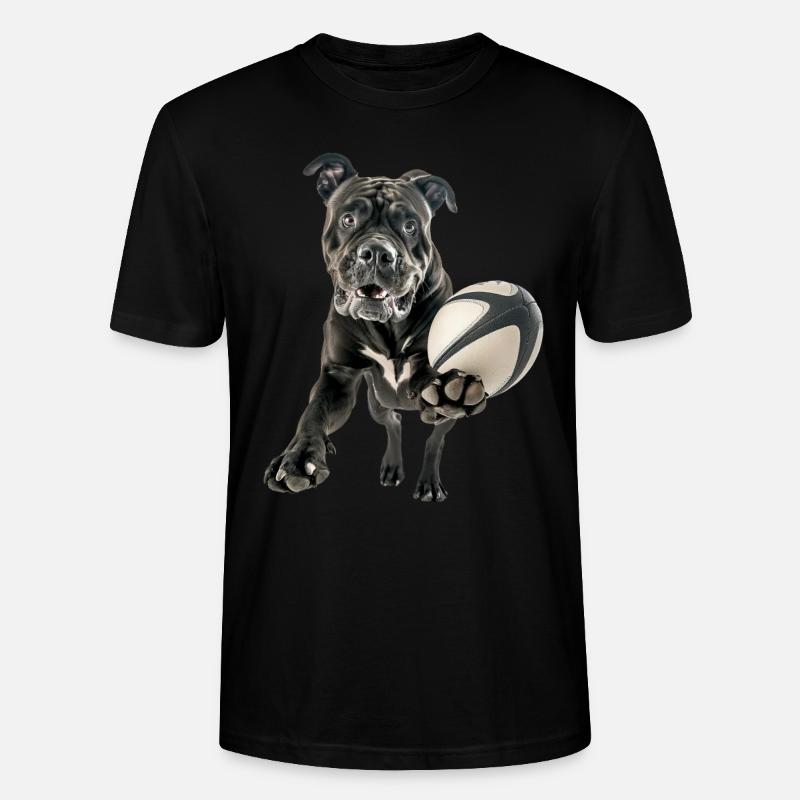 Cane Corso - Stanley/Stella Unisex Bio-T-Shirt CRAFTER - Schwarz