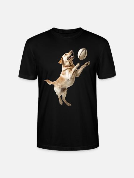 Labrador Retriever - Stanley/Stella Unisex Bio-T-Shirt CRAFTER - Schwarz