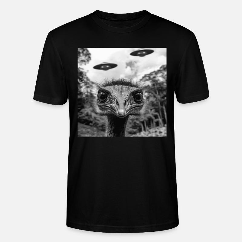 Kasuar - Stanley/Stella Unisex Bio-T-Shirt CRAFTER - Schwarz