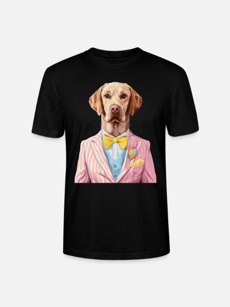 Labrador Retriever - Stanley/Stella Unisex Bio-T-Shirt CRAFTER - Schwarz