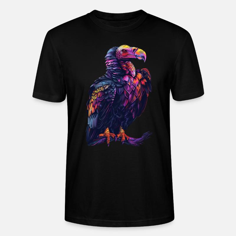 Geier - Stanley/Stella Unisex Bio-T-Shirt CRAFTER - Schwarz