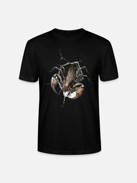 Skorpion - Stanley/Stella Unisex Bio-T-Shirt CRAFTER - Schwarz