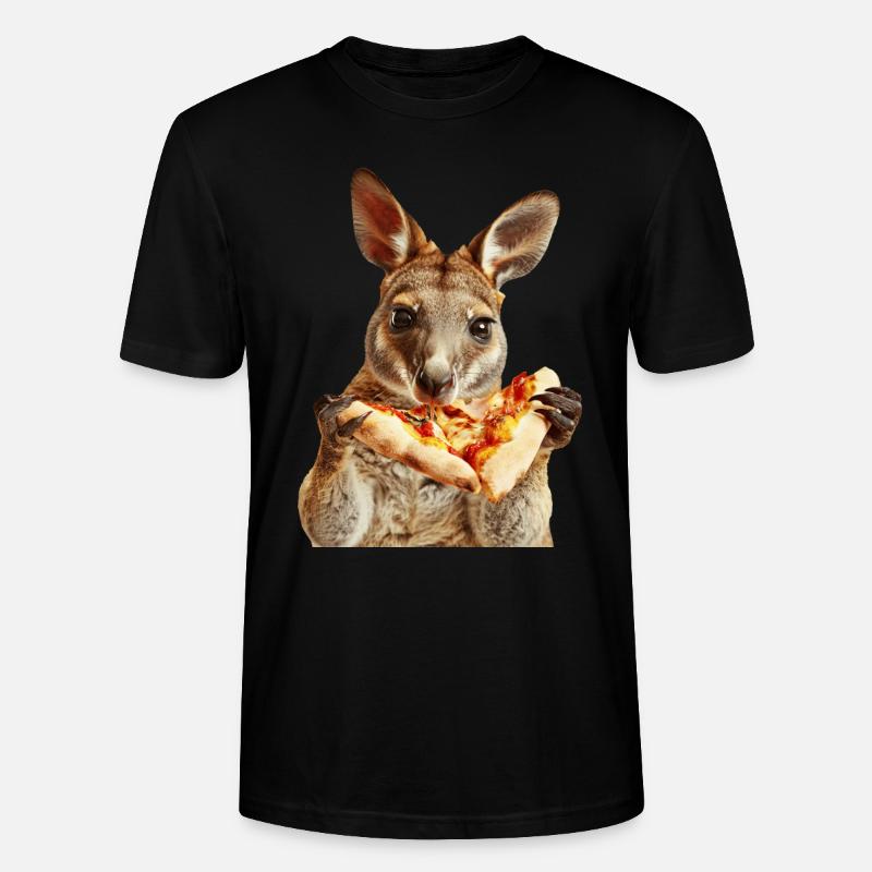 Wallaby - Stanley/Stella Unisex Bio-T-Shirt CRAFTER - Schwarz