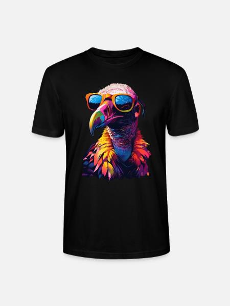 Geier - Stanley/Stella Unisex Bio-T-Shirt CRAFTER - Schwarz