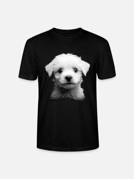 maltesisch - Stanley/Stella Unisex Bio-T-Shirt CRAFTER - Schwarz