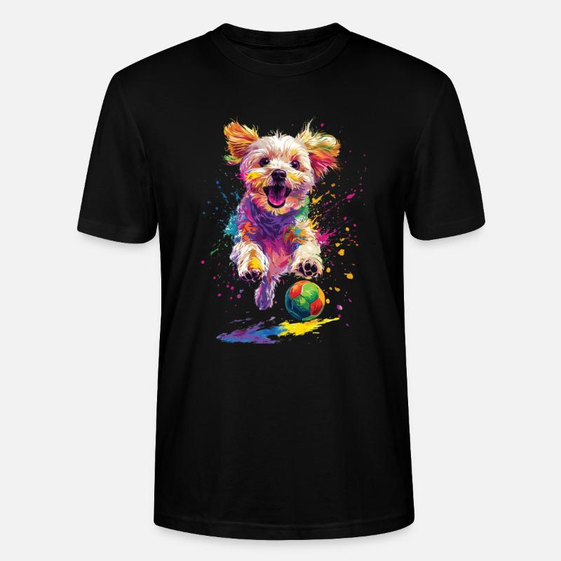 maltesisch - Stanley/Stella Unisex Bio-T-Shirt CRAFTER - Schwarz