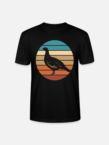 Auerhahn - Stanley/Stella Unisex Bio-T-Shirt CRAFTER - Schwarz