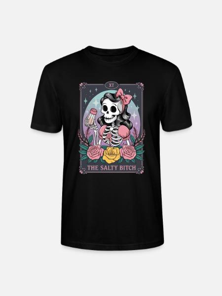 Tarotkarte - Stanley/Stella Unisex Bio-T-Shirt CRAFTER - Schwarz