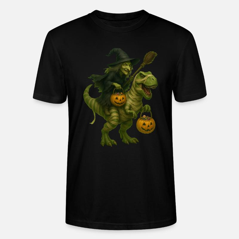 T-Rex - Stanley/Stella Unisex Bio-T-Shirt CRAFTER - Schwarz
