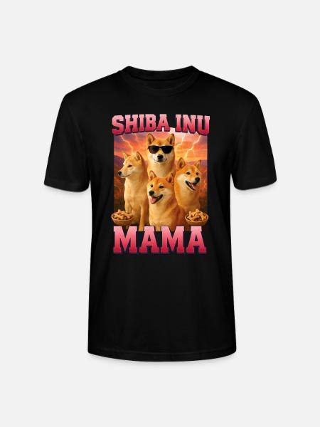 Shiba Inu - Stanley/Stella Unisex Bio-T-Shirt CRAFTER - Schwarz