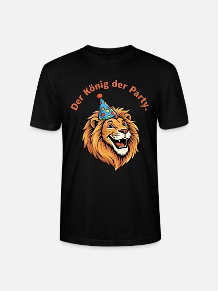 Le roi de la fête - T-shirt bio CRAFTER Stanley Stella Unisexe - noir
