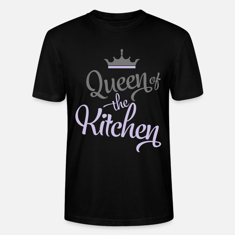 Kochen - Stanley/Stella Unisex Bio-T-Shirt CRAFTER - Schwarz