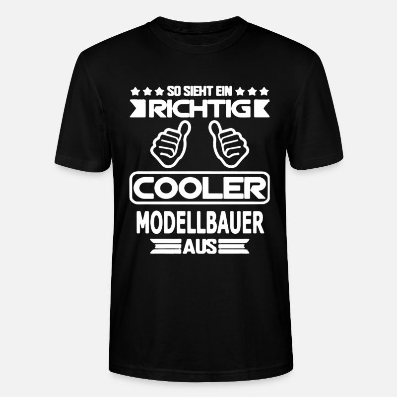 RC Modellbau massstab Modell Hobby - Stanley/Stella Unisex Bio-T-Shirt CRAFTER - Schwarz