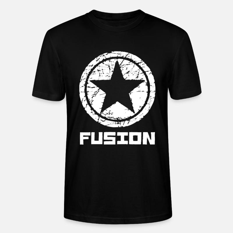 Fusion - Stanley/Stella Unisex Bio-T-Shirt CRAFTER - Schwarz