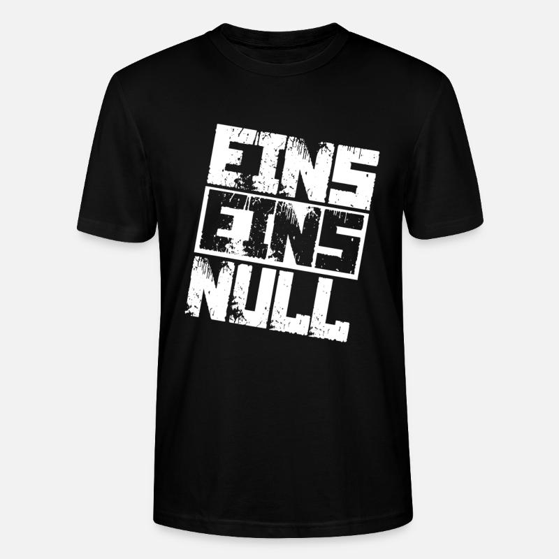 Polizei 110 Notruf - Stanley/Stella Unisex Bio-T-Shirt CRAFTER - Schwarz