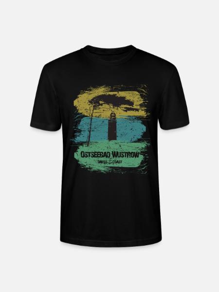 Wustrow Ostsee - DarssCoast - Halbinsel Darss - Stanley/Stella Unisex Bio-T-Shirt CRAFTER - Schwarz