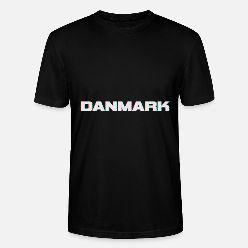 Danemark Danemark - T-shirt bio CRAFTER Stanley Stella Unisexe - noir