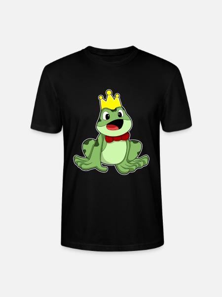 Frog Crown - Stanley/Stella CRAFTER Unisex Organic T-Shirt - black