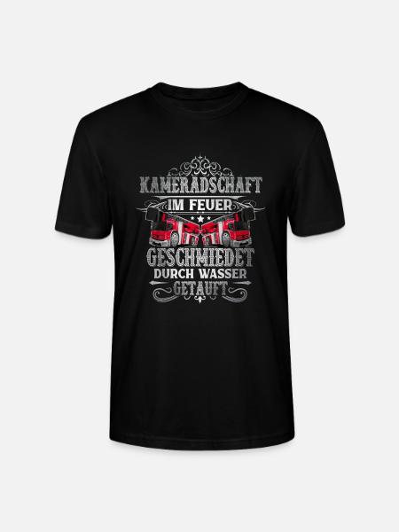 Feuerwehrmann Feuerwehr - Stanley/Stella Unisex Bio-T-Shirt CRAFTER - Schwarz