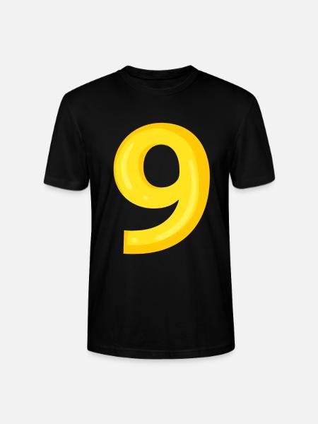 9 yellow - Stanley/Stella CRAFTER Unisex Organic T-Shirt - black
