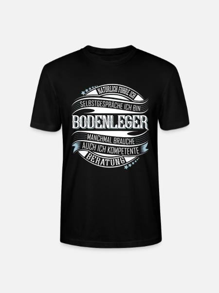 Bodenleger - Stanley/Stella Unisex Bio-T-Shirt CRAFTER - Schwarz