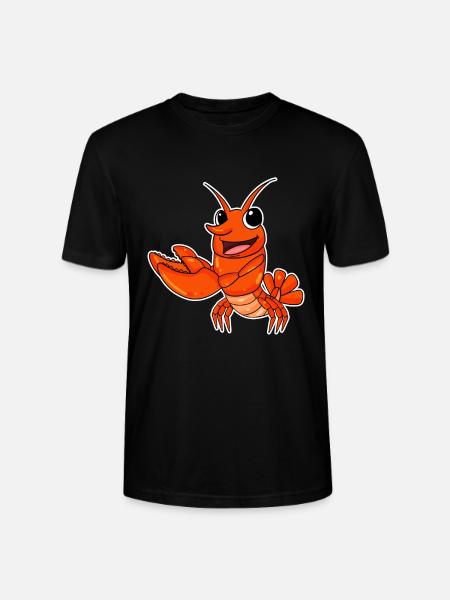 Lobster - Stanley/Stella CRAFTER Unisex Organic T-Shirt - black